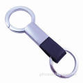 Fancy Zinc Alloy Leather Keychain, Suitable for Souvenir, Gift and Bag Decoration Purposes